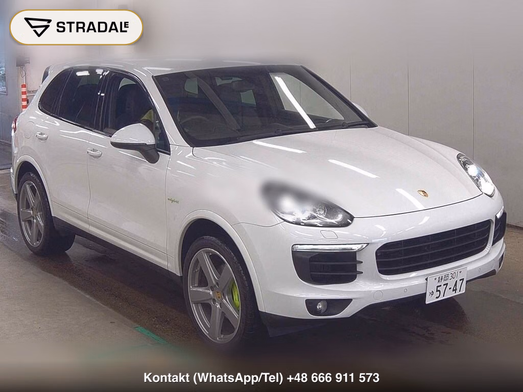 PORSCHE CAYENNE 4WD S E-HYBRID PLATINUM EDITION SPORT CHRONO 2018, aukcja z Japonii, zdjęcie 1