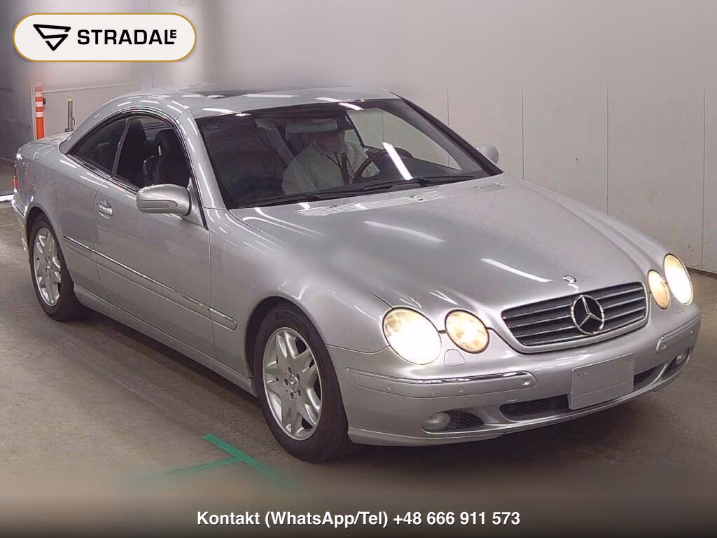 MERCEDES BENZ CL CL500 2002, aukcja z Japonii, zdjęcie 1