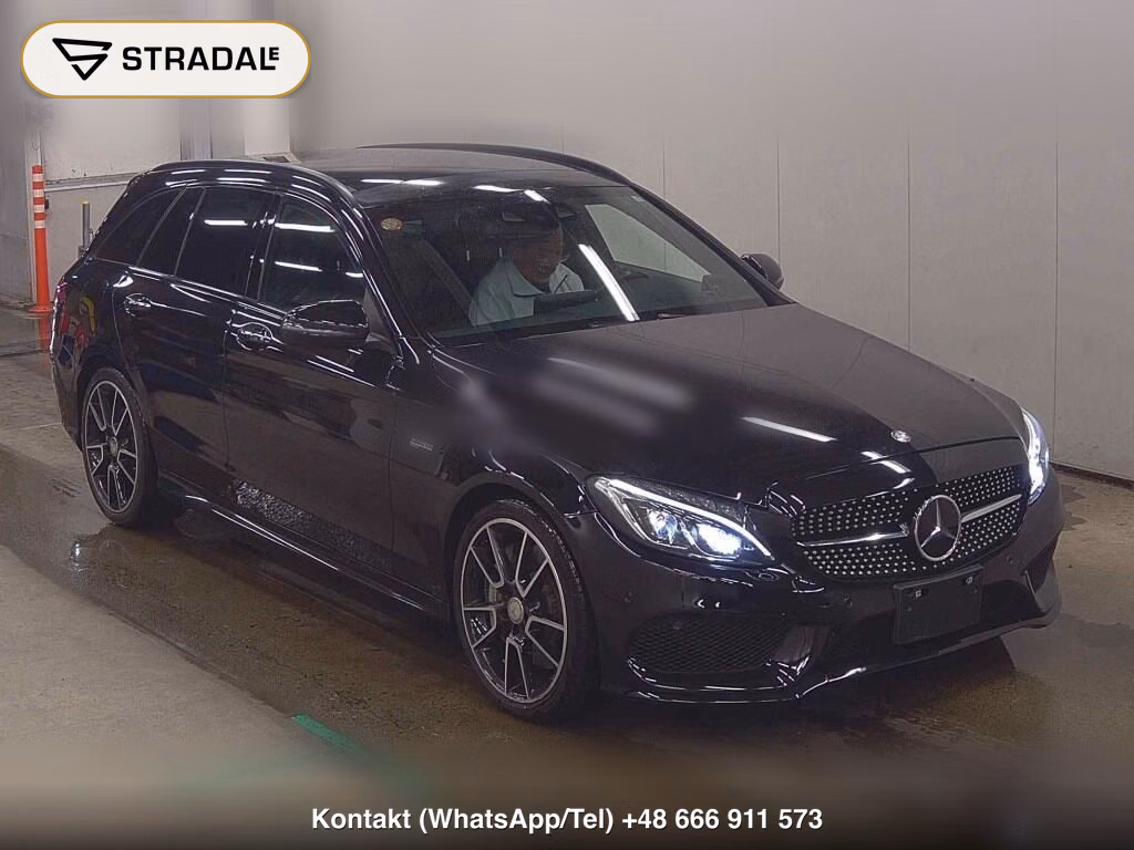 MERCEDES BENZ C-CLASS STATIONWAGON 4WD C450 AMG 4MATIC STATIONWAGON 2015, aukcja z Japonii, zdjęcie 1