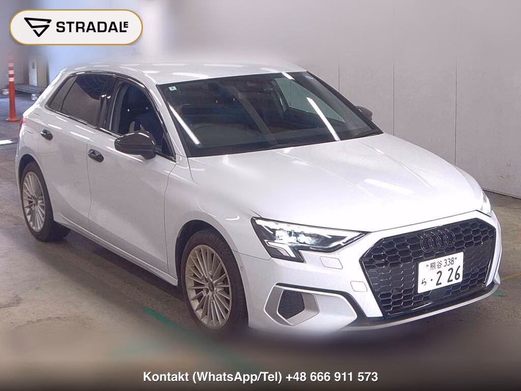 AUDI A3 5D SPORTBACK 30TFSI ADVANCED 2024, aukcja z Japonii, zdjęcie 1