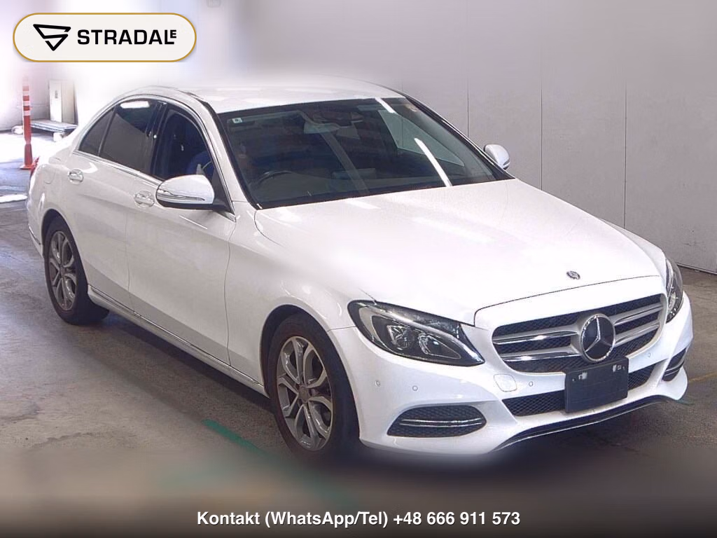 MERCEDES BENZ C-CLASS 4D C180 AVANTGARDE 2014, aukcja z Japonii, zdjęcie 1