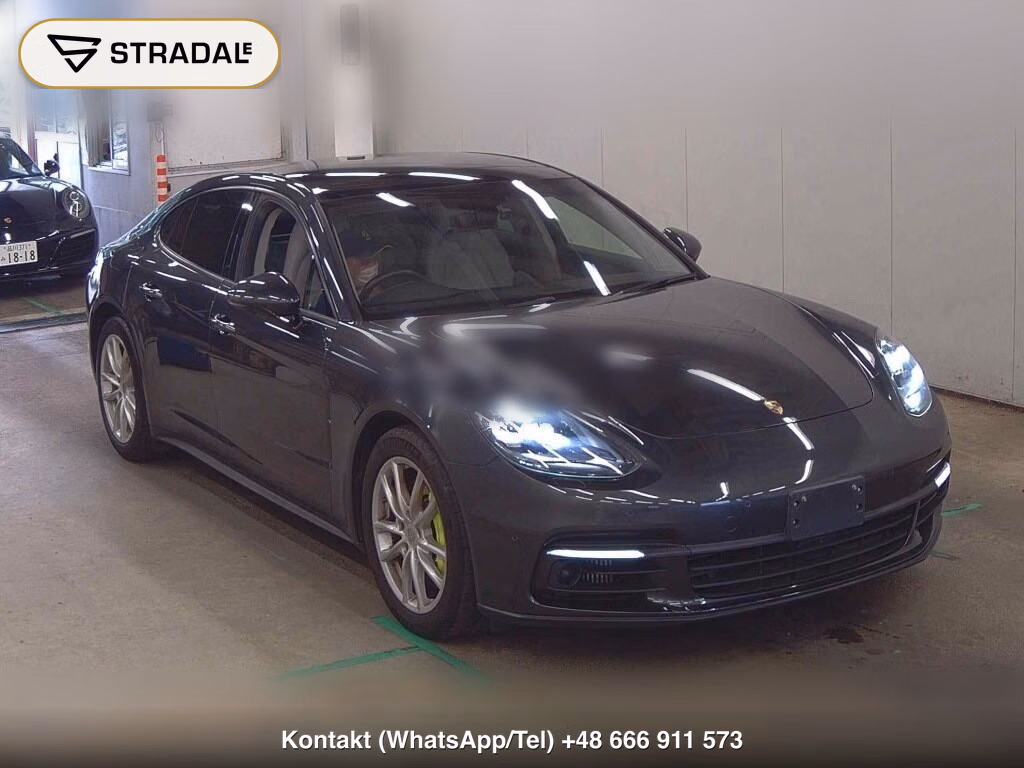 PORSCHE PANAMERA 5D 4WD 4 E-HYBRID 2017, aukcja z Japonii, zdjęcie 1