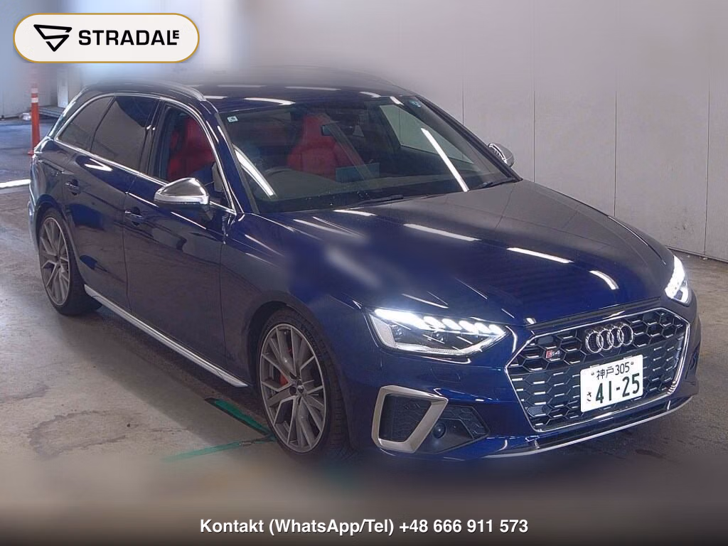AUDI S4 AVANT 4WD BASE GRADE 2021, aukcja z Japonii, zdjęcie 1