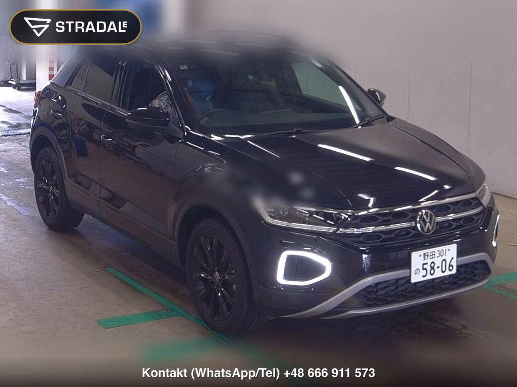 VOLKSWAGEN T-ROC TDI BLACK STYLE 2024, aukcja z Japonii, zdjęcie 1
