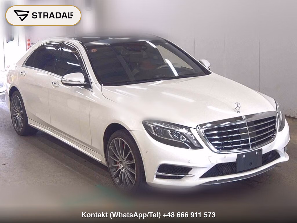 MERCEDES BENZ S-CLASS 4D S550 LONG PREMIUM SPORTS 2014, aukcja z Japonii, zdjęcie 1
