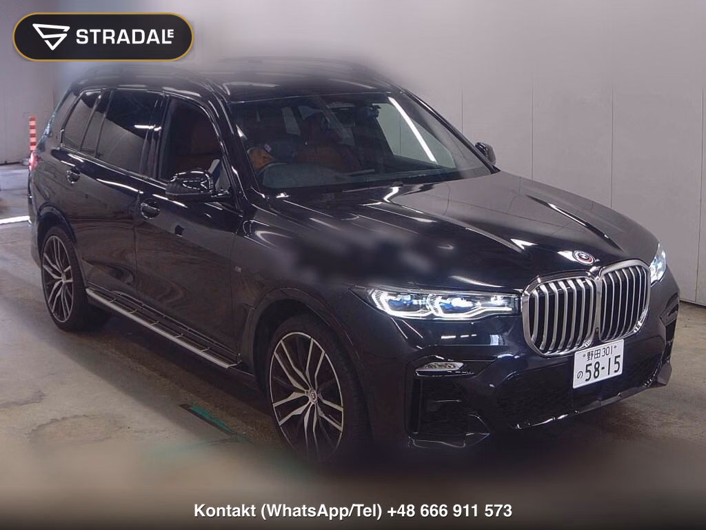 BMW X7 4WD X DRIVE 40D M-SPORT 2022, aukcja z Japonii, zdjęcie 1