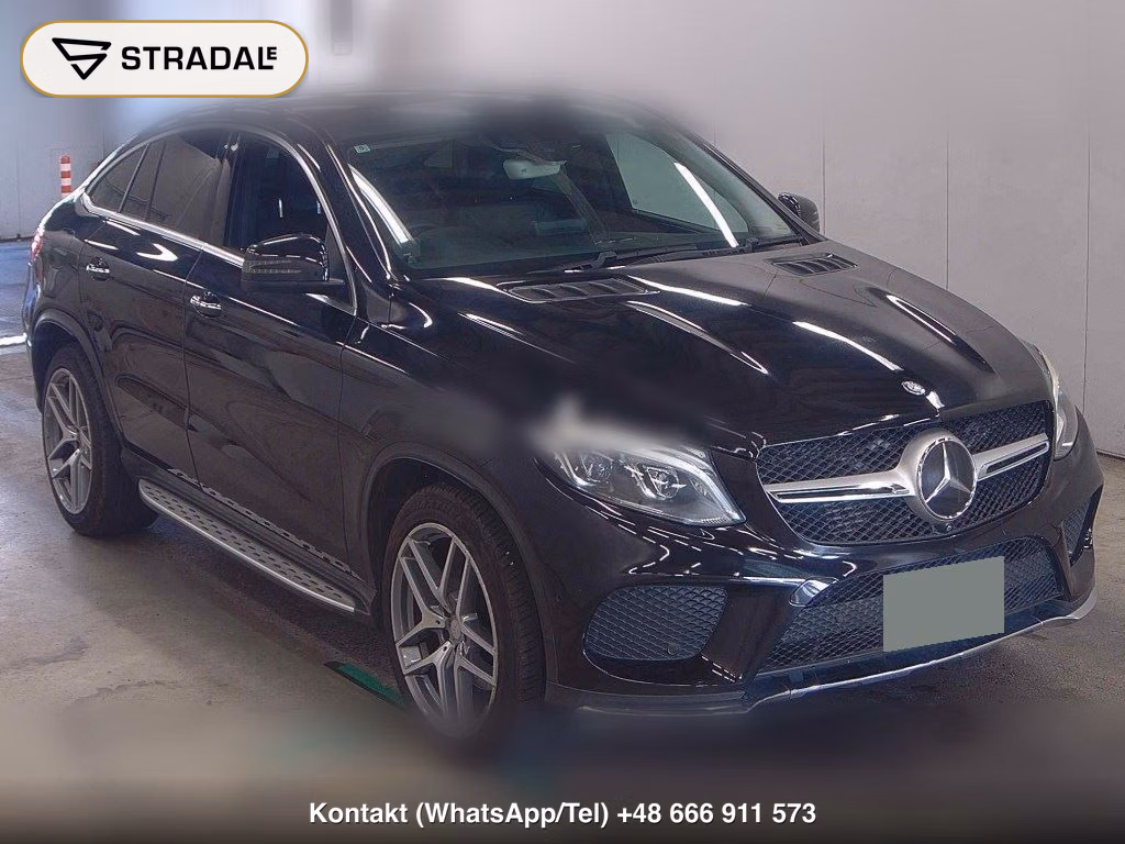 MERCEDES BENZ GLE 4WD GLE350D 4MATIC COUPE SPORTS 2016, aukcja z Japonii, zdjęcie 1