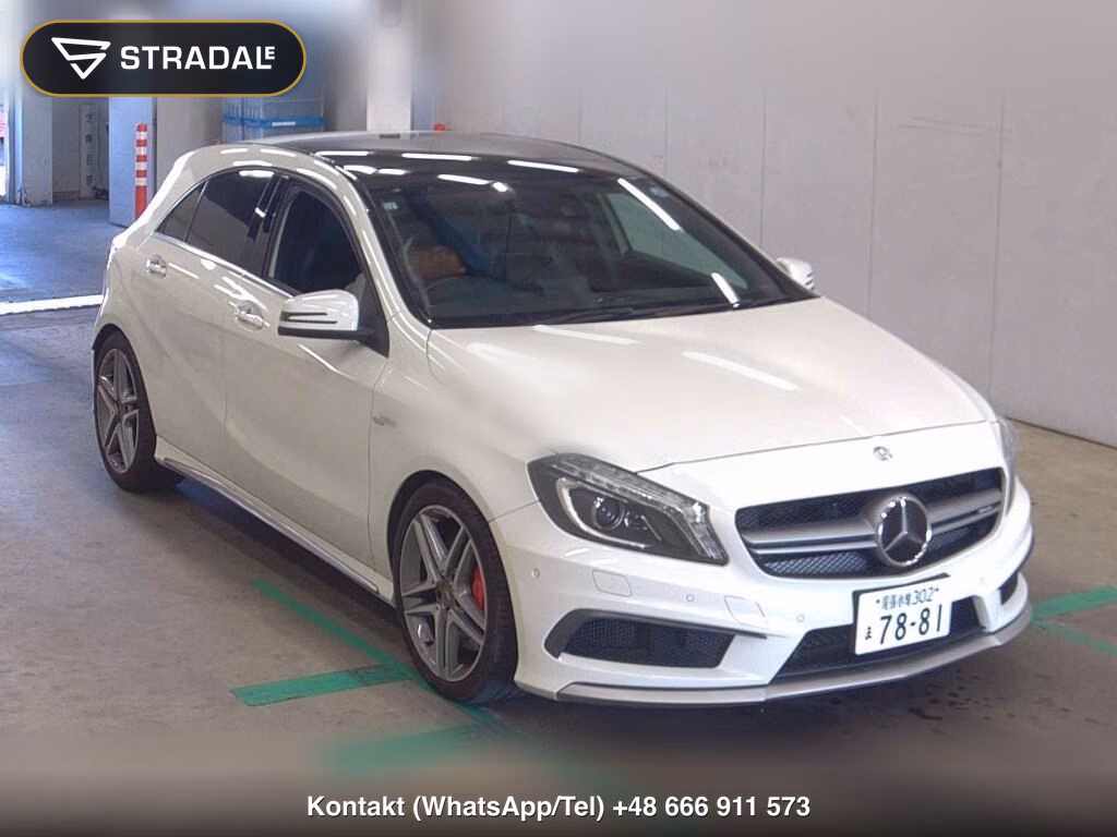 MERCEDES AMG A-CLASS 5D 4WD A45 4MATIC 2015, aukcja z Japonii, zdjęcie 1