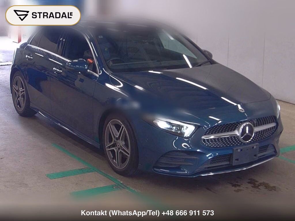 MERCEDES BENZ A-CLASS A180 STYLE AMG LINE 2021, aukcja z Japonii, zdjęcie 1