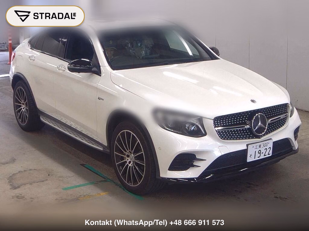 MERCEDES AMG GLC 4WD GLC43 4MATIC COUPE 2017, aukcja z Japonii, zdjęcie 1