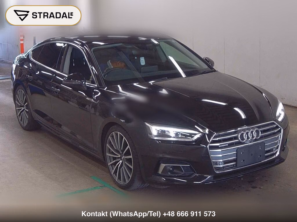 AUDI A5 SPORTBACK 4WD 2.0TFSI QUATTRO SPORT 2018, aukcja z Japonii, zdjęcie 1