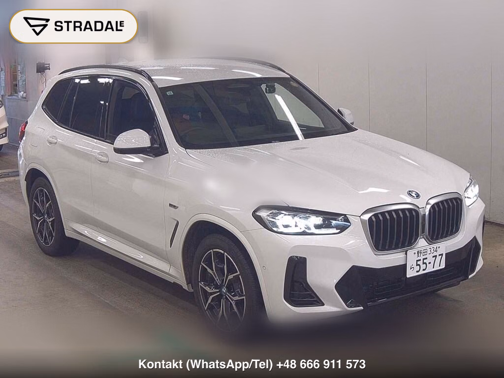BMW X3 4WD XDRIVE 30E M-SPORT 2021, aukcja z Japonii, zdjęcie 1