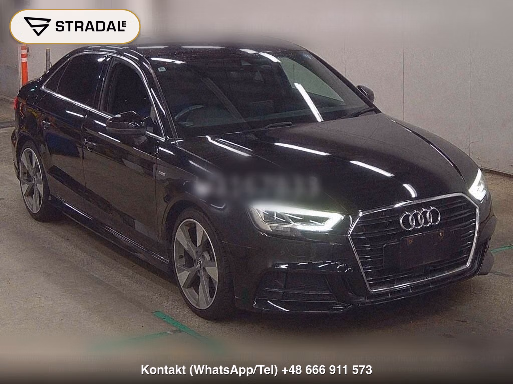 AUDI A3 SEDAN S LINE TECHNO LIMITED 2018, aukcja z Japonii, zdjęcie 1