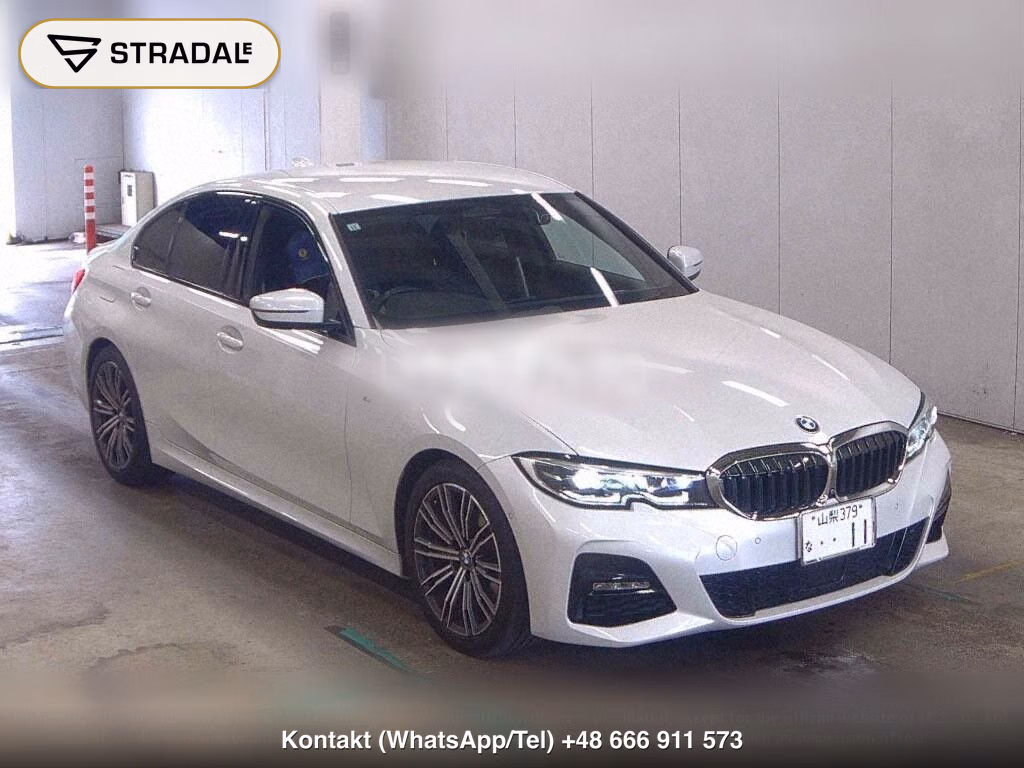 BMW 3 SERIES 4D 320I M SPORT 2019, aukcja z Japonii, zdjęcie 1