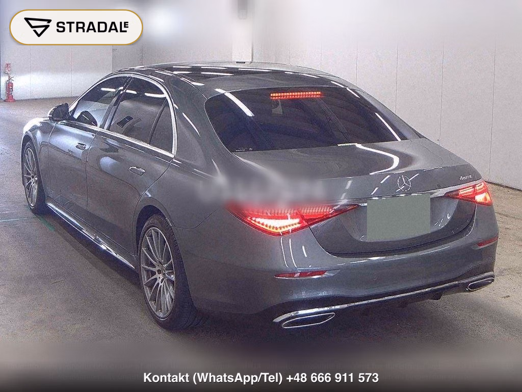 MERCEDES BENZ S-CLASS 4D 4WD S500 4MATIC LONG AMG LINE, miniaturka 3