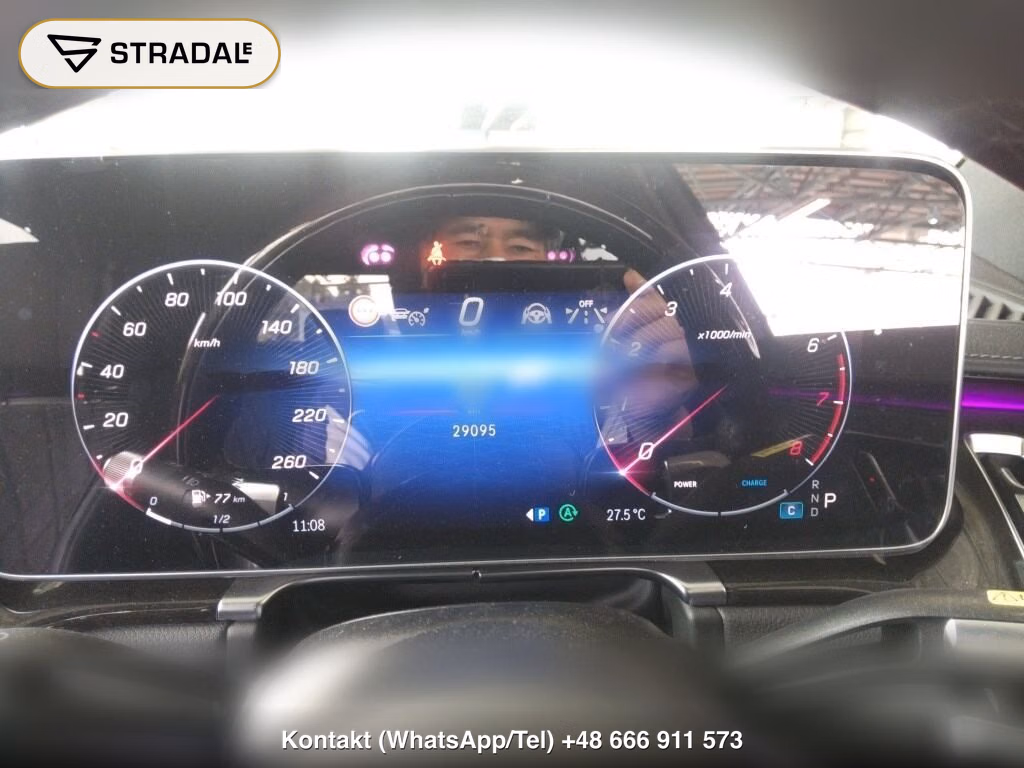 MERCEDES BENZ S-CLASS 4D 4WD S500 4MATIC LONG AMG LINE, miniaturka 7