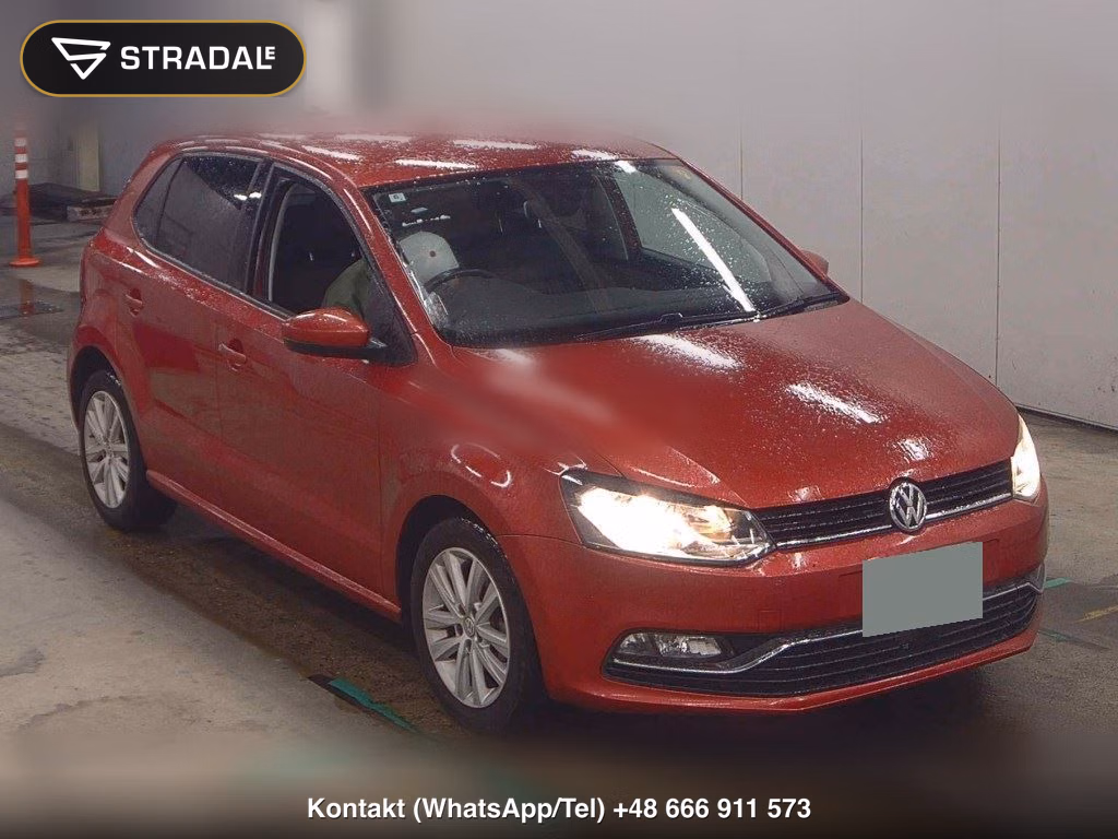 VOLKSWAGEN POLO 5D TSI COMFORT LINE 2016, aukcja z Japonii, zdjęcie 1
