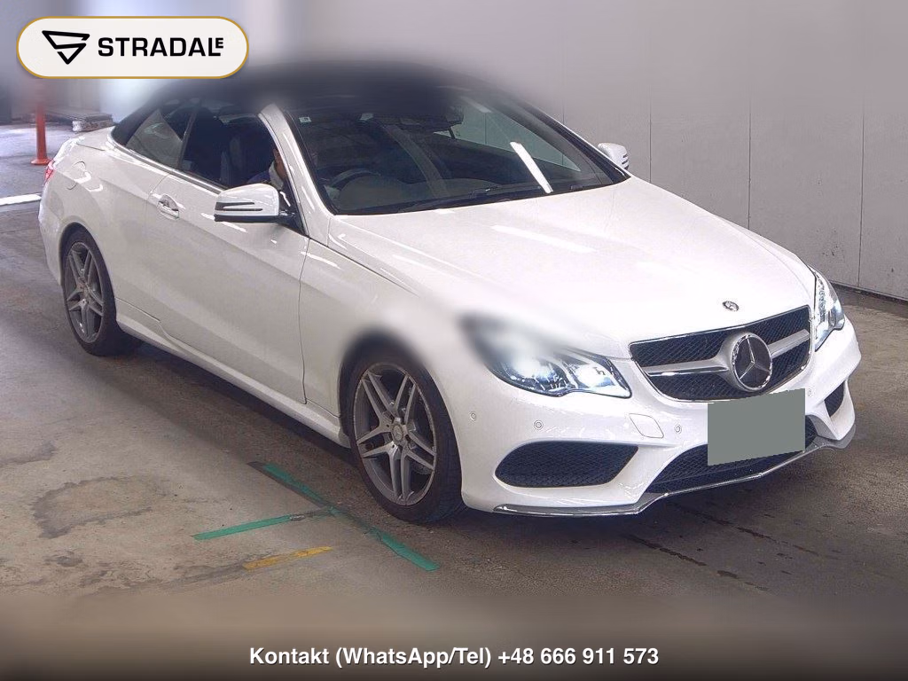 MERCEDES BENZ E-CLASS OP E250 CABRIOLET AMG SPORTS PACKAGE 2013, aukcja z Japonii, zdjęcie 1