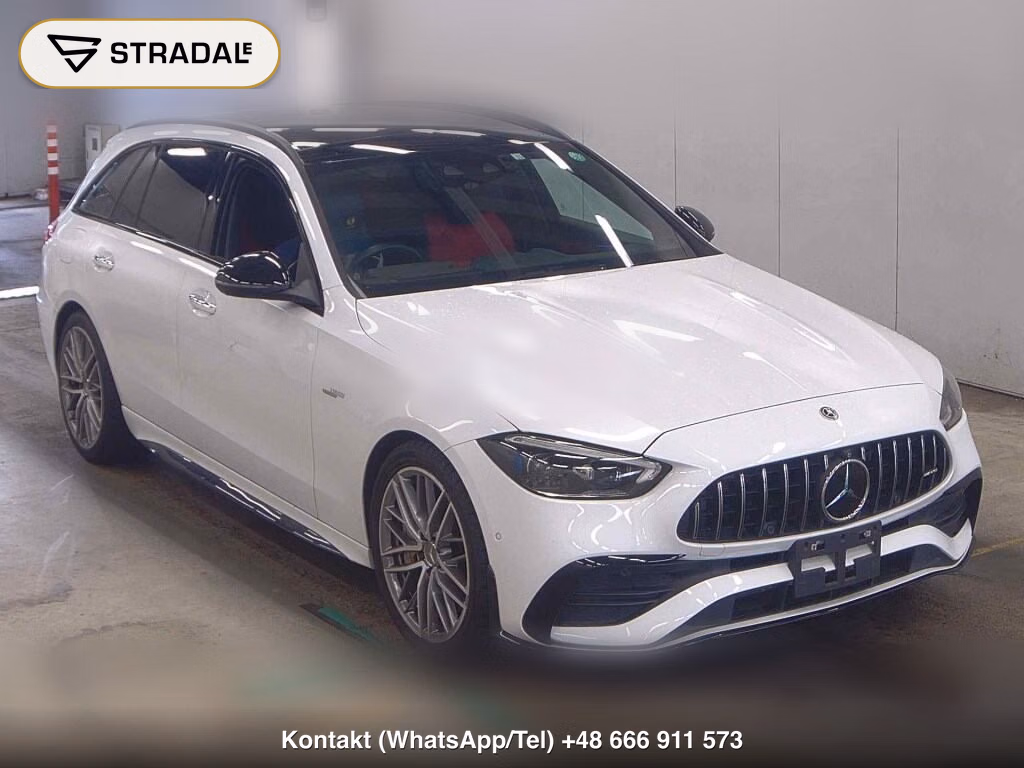 MERCEDES AMG C-CLASS STATIONWAGON 4WD C43 4MATIC STATIONWAGON BSG MODEL 2022, aukcja z Japonii, zdjęcie 1