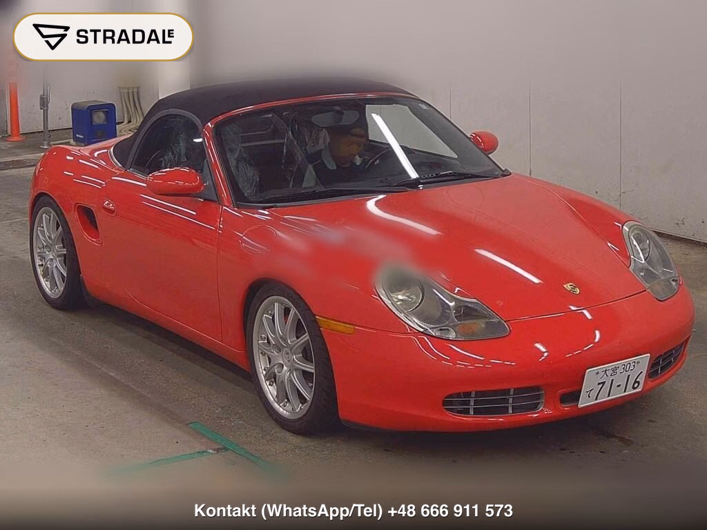 PORSCHE BOXSTER BOXSTER S 2002, aukcja z Japonii, zdjęcie 1