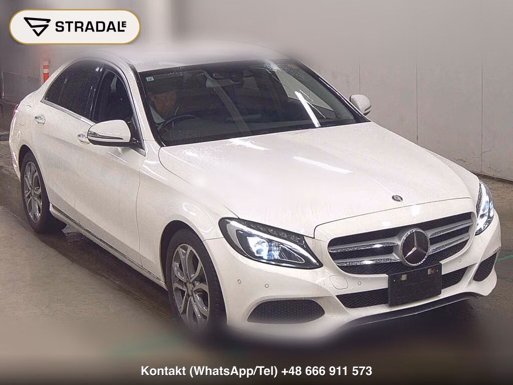MERCEDES BENZ C-CLASS 4D C180 AVANTGARDE 2015, aukcja z Japonii, zdjęcie 1