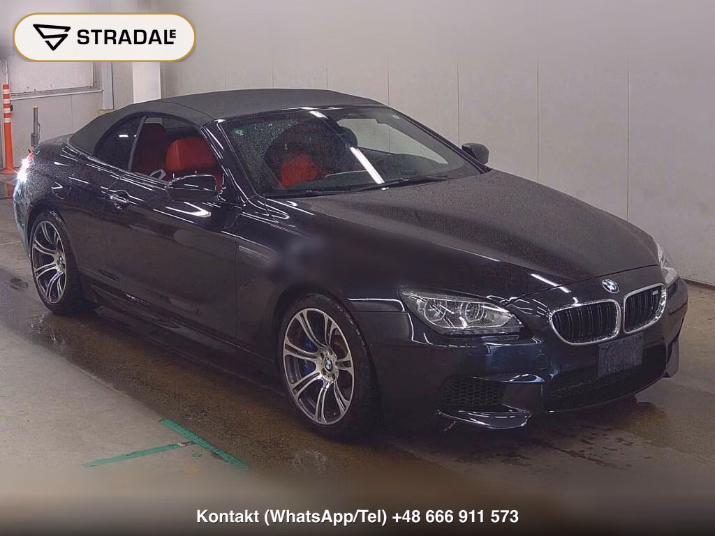 BMW M6 OP CABRIOLET 2013, aukcja z Japonii, zdjęcie 1