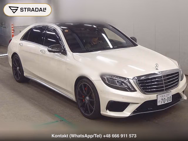 MERCEDES AMG S-CLASS 4D 4WD OTHERS 2014, samochód z aukcji Japonii