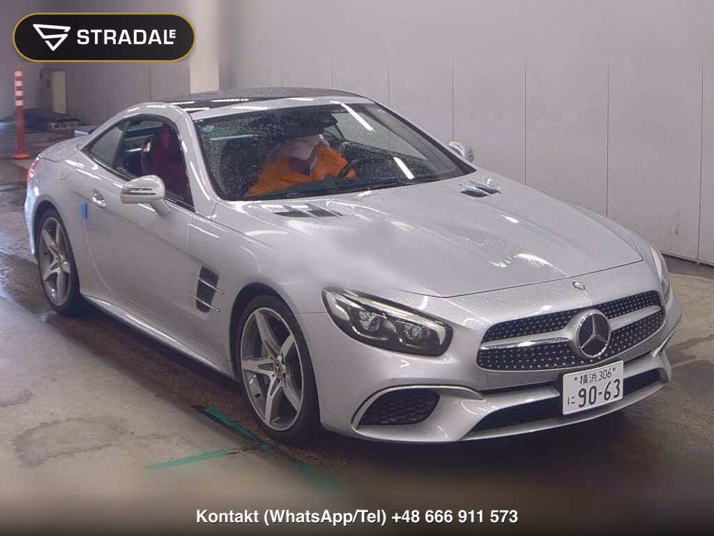 MERCEDES BENZ SL OP SL400 2017, aukcja z Japonii, zdjęcie 1