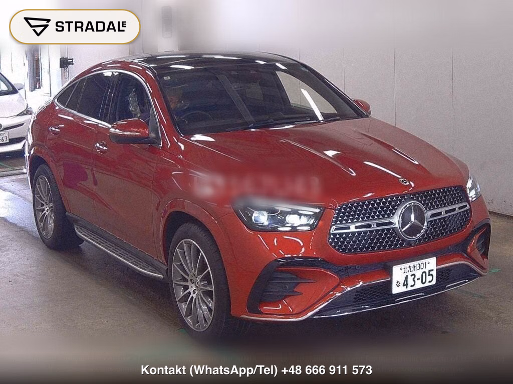 MERCEDES BENZ GLE 4WD GLE450D 4MATIC COUPE SPORTS ISG MODEL, miniaturka 2
