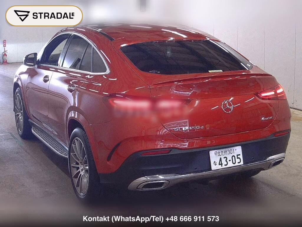 MERCEDES BENZ GLE 4WD GLE450D 4MATIC COUPE SPORTS ISG MODEL, miniaturka 3