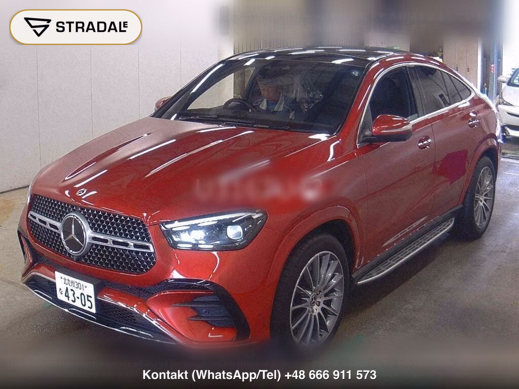MERCEDES BENZ GLE 4WD GLE450D 4MATIC COUPE SPORTS ISG MODEL, miniaturka 5