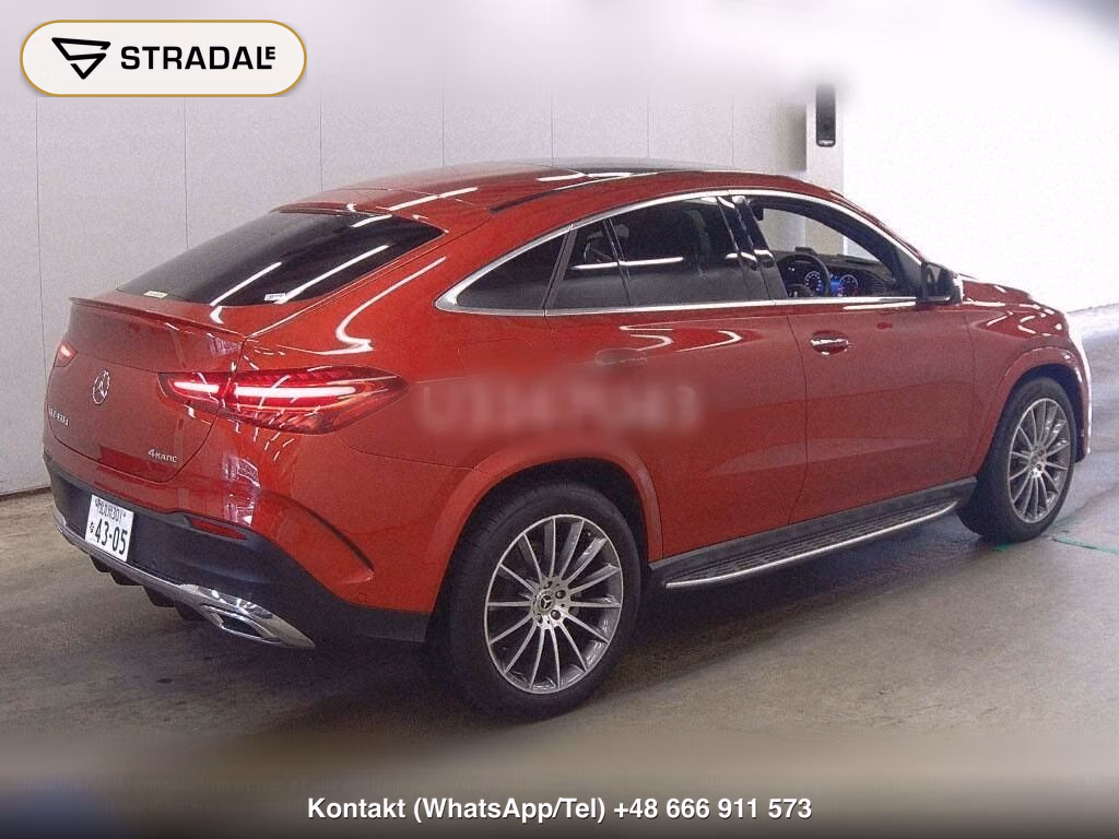 MERCEDES BENZ GLE 4WD GLE450D 4MATIC COUPE SPORTS ISG MODEL, miniaturka 6