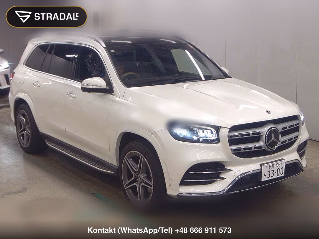 MERCEDES BENZ GLS 4WD GLS400D 4MATIC AMG LINE 2021, aukcja z Japonii, zdjęcie 1