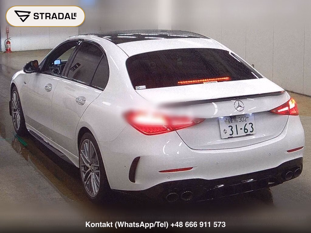 MERCEDES AMG C-CLASS 4D 4WD C43 4MATIC BSG MODEL, miniaturka 3