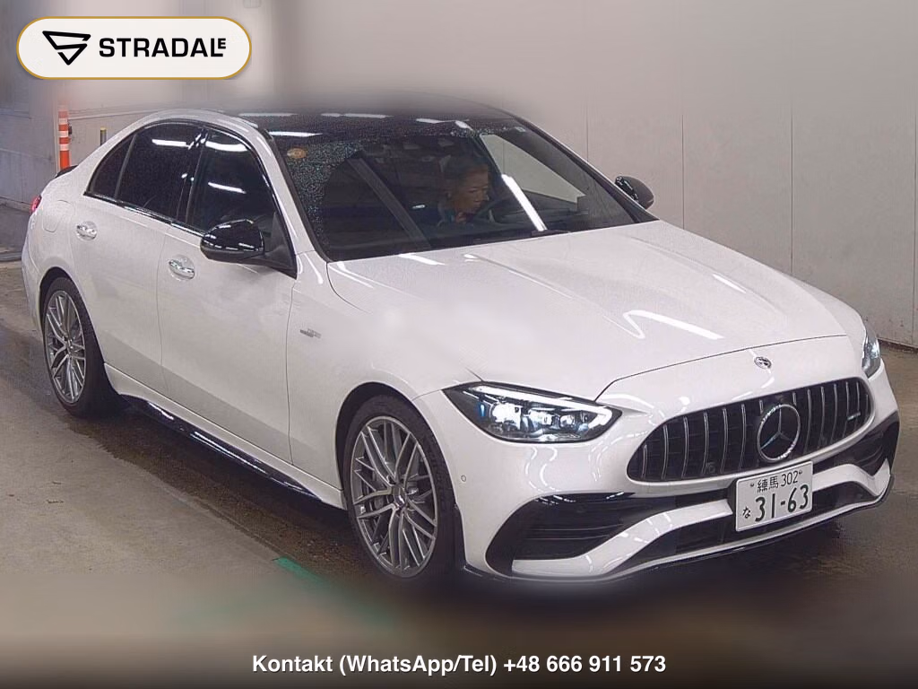 MERCEDES AMG C-CLASS 4D 4WD C43 4MATIC BSG MODEL 2023, aukcja z Japonii, zdjęcie 1