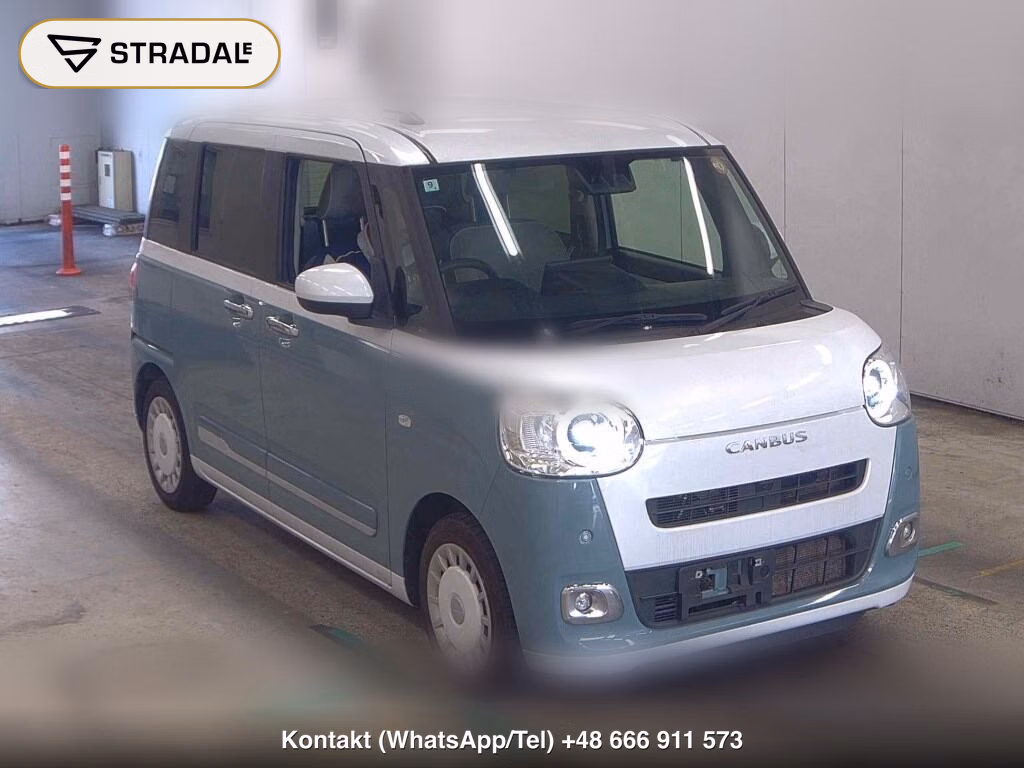 DAIHATSU MOVE CANBUS STRIPES G TURBO 2022, aukcja z Japonii, zdjęcie 1