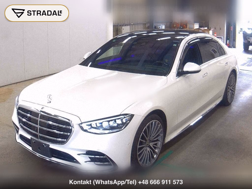 MERCEDES BENZ S-CLASS 4D 4WD S500 4MATIC LONG FIRST EDITION AMG LINE, miniaturka 5
