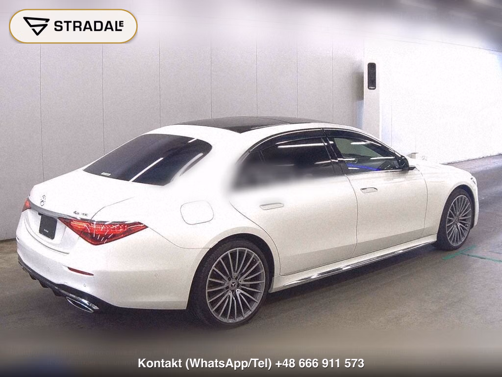 MERCEDES BENZ S-CLASS 4D 4WD S500 4MATIC LONG FIRST EDITION AMG LINE, miniaturka 6