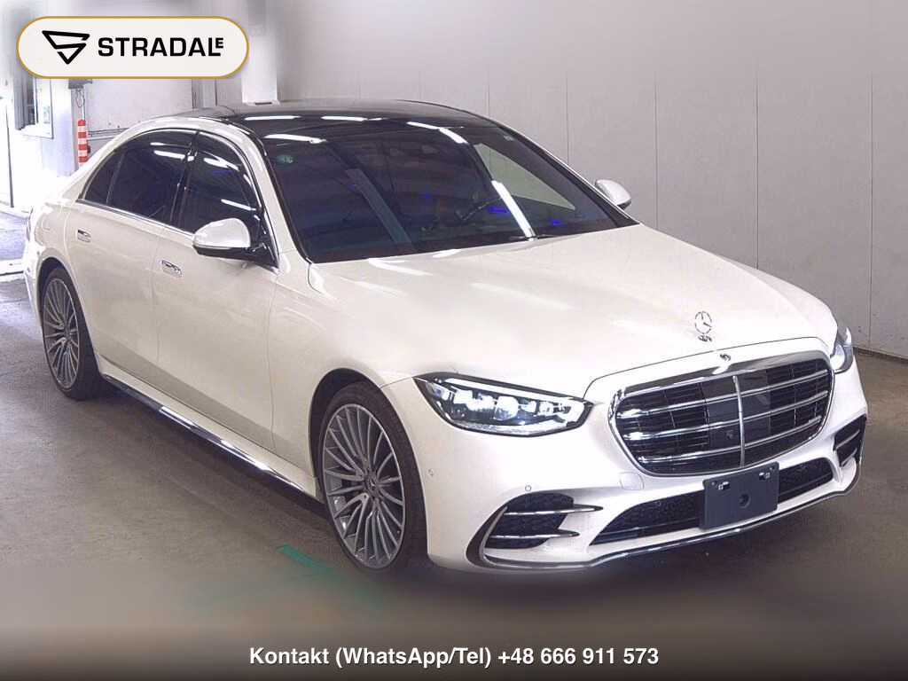MERCEDES BENZ S-CLASS 4D 4WD S500 4MATIC LONG FIRST EDITION AMG LINE 2021, aukcja z Japonii, zdjęcie 1