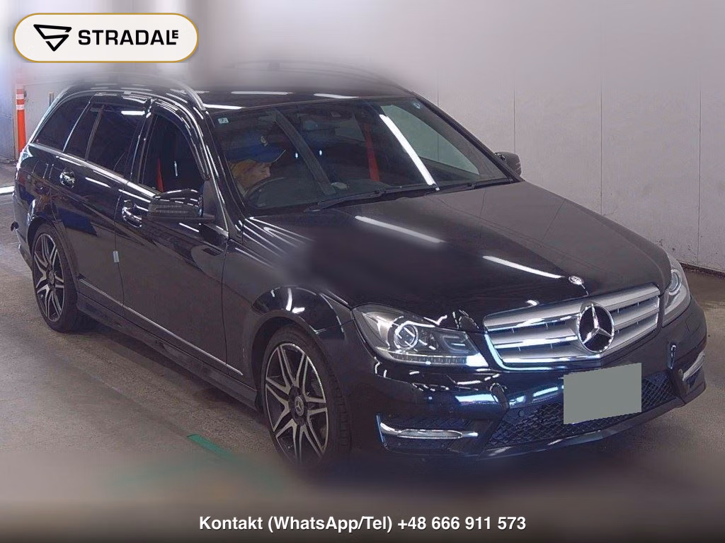 MERCEDES BENZ C-CLASS STATIONWAGON C180 STATIONWAGON AVANTGARDE AMG SPORTS 2012, aukcja z Japonii, zdjęcie 1