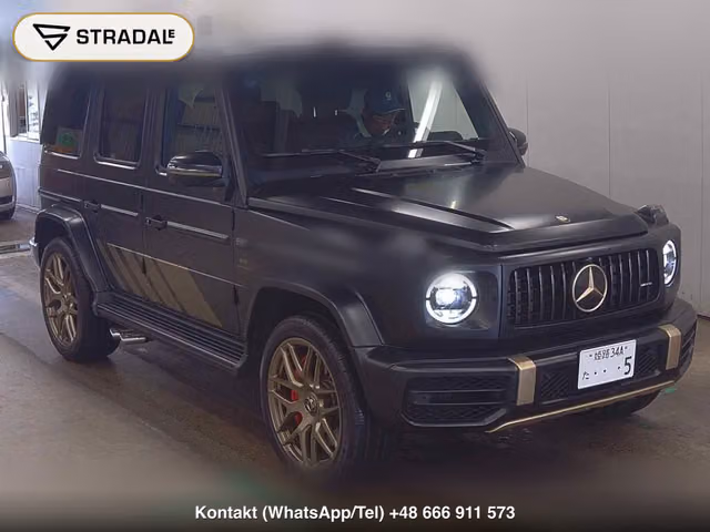 MERCEDES AMG G-CLASS 4WD G63 GRAND EDITION 2024, samochód z aukcji Japonii