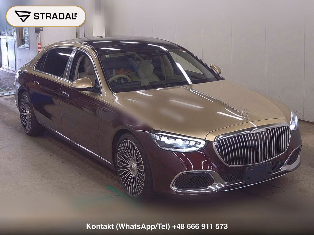 MERCEDES MAYBACH S-CLASS 4WD S580 4MATIC ISG MODEL 2023, aukcja z Japonii, zdjęcie 1