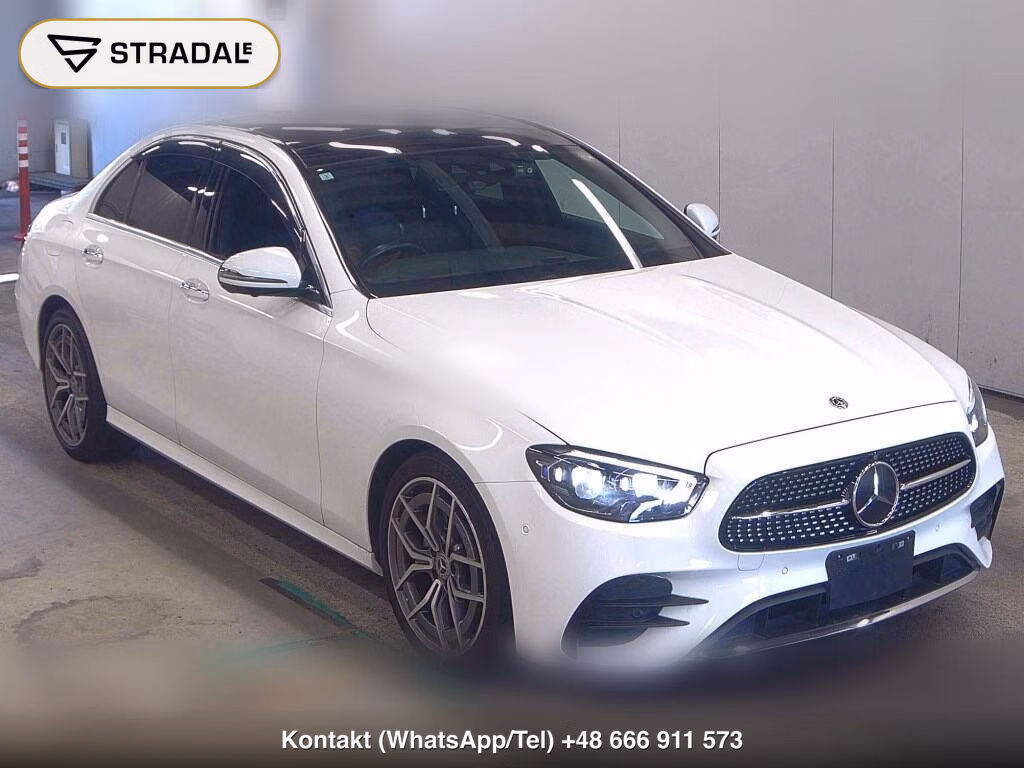 MERCEDES BENZ E-CLASS 4D E220D SPORTS 2021, aukcja z Japonii, zdjęcie 1
