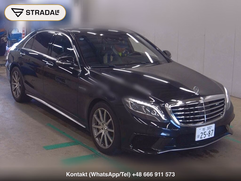 MERCEDES AMG S-CLASS 4D 4WD S63 4MATIC LONG 2017, aukcja z Japonii, zdjęcie 1