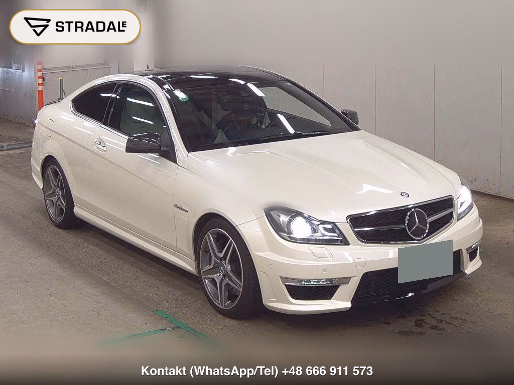 MERCEDES BENZ C-CLASS CP C63 AMG COUPE 2013, aukcja z Japonii, zdjęcie 1