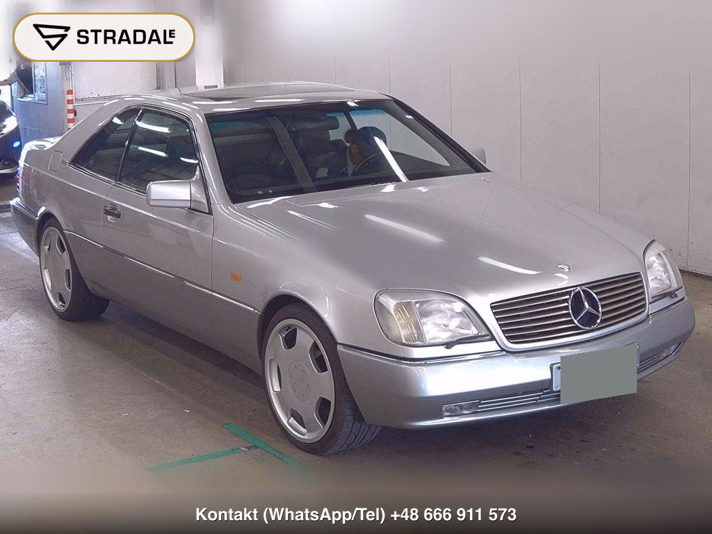 MERCEDES BENZ S-CLASS CP S600 1993, aukcja z Japonii, zdjęcie 1