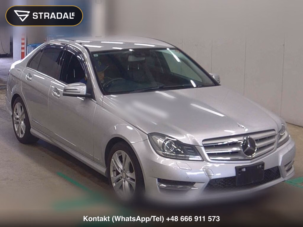 MERCEDES BENZ C-CLASS 4D C180 BLUEEFFICIENCY AVANTGARDE 2013, aukcja z Japonii, zdjęcie 1