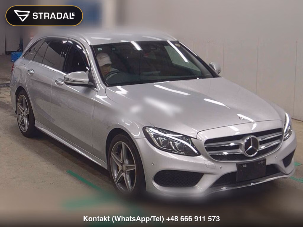 MERCEDES BENZ C-CLASS STATIONWAGON C200 STATIONWAGON SPORTS 2015, aukcja z Japonii, zdjęcie 1