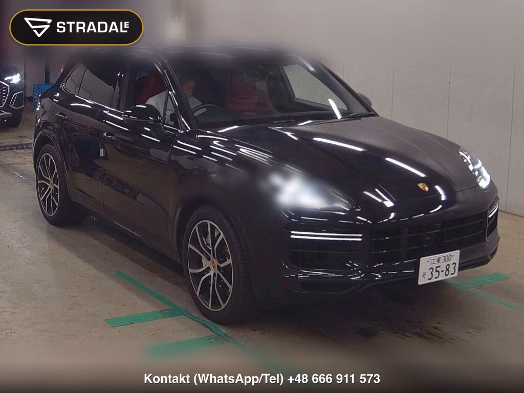 PORSCHE CAYENNE 4WD TURBO 2018, aukcja z Japonii, zdjęcie 1