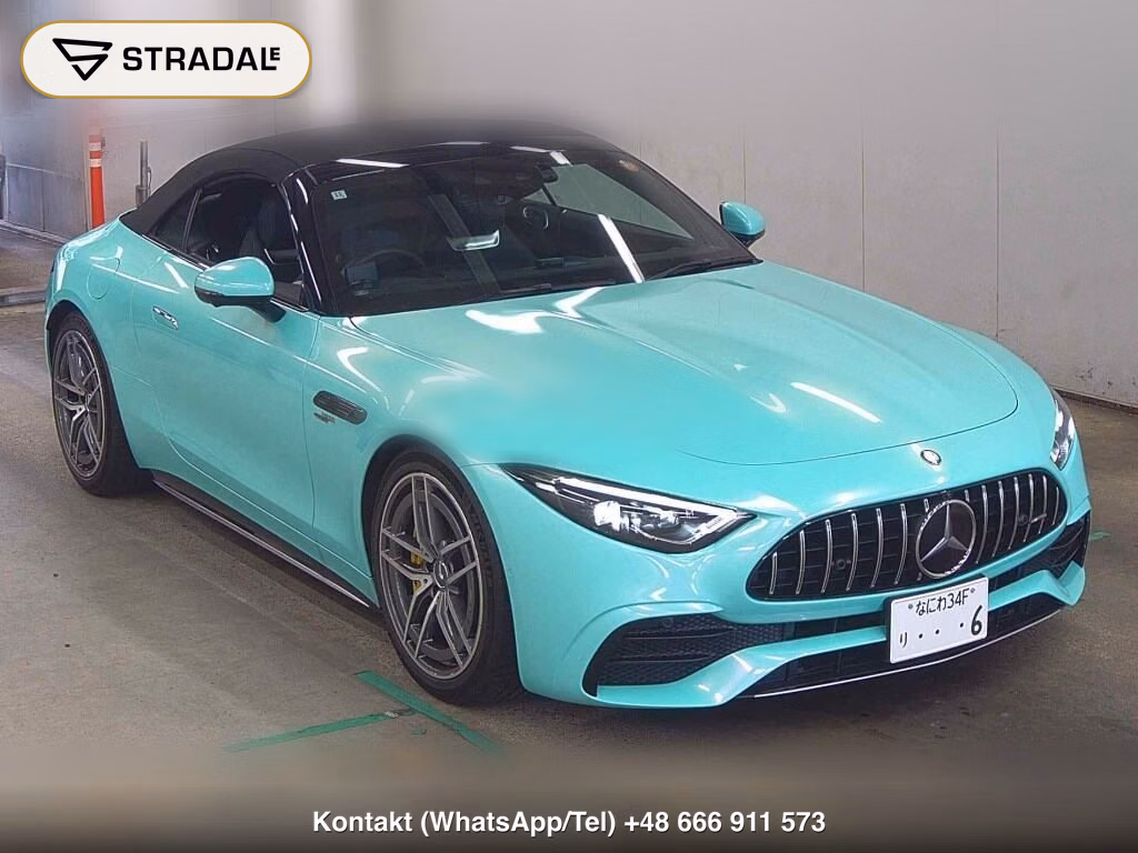MERCEDES AMG SL SL43 BSG MODEL 2022, aukcja z Japonii, zdjęcie 1